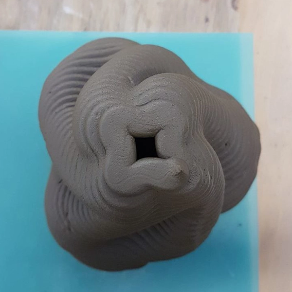 Vaso impresso em 3D