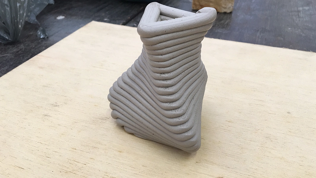 Vaso impresso em 3D